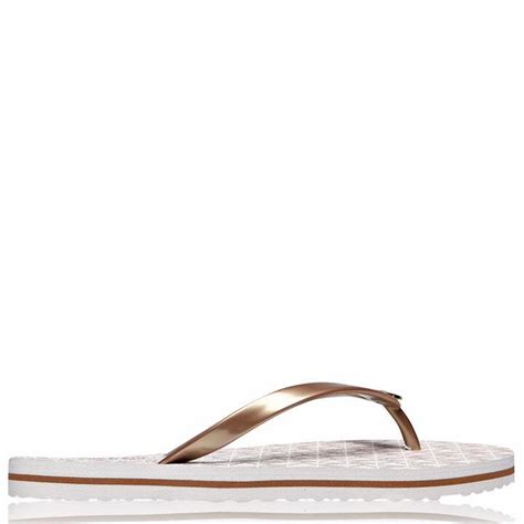 michael kors eva flip flops|Michael Kors closed toe sandals.